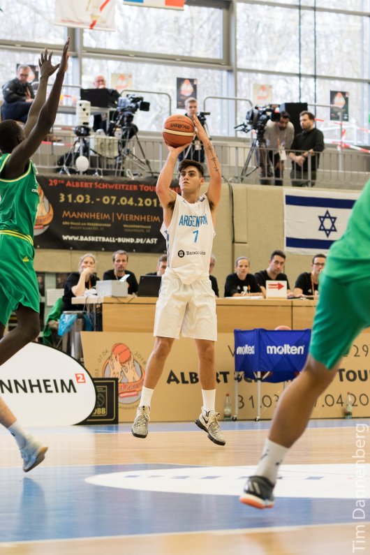 29th Albert Schweitzer Tournament, Argentinien gegen Australien