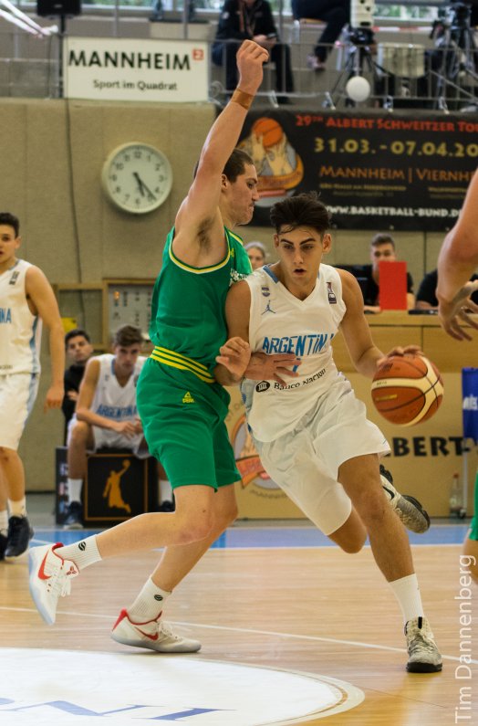 29th Albert Schweitzer Tournament, Argentinien gegen Australien