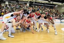 Deutschland gewinnt das Finale des Albert-Schweitzer Turniers in Mannheim gegen Australien.