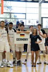 Deutschland gewinnt das Finale des Albert-Schweitzer Turniers in Mannheim gegen Australien.