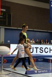 Turn-Länderkampf der Damen in Rüsselsheim gegen die Schweiz, Frankreich und Italien